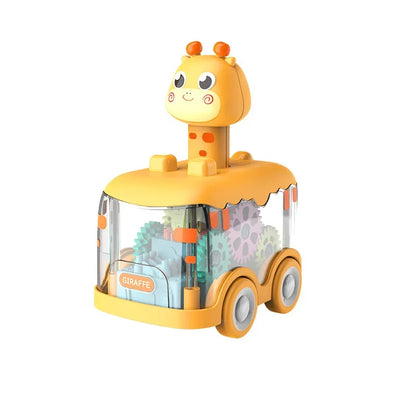 TurboGlow Transparent Toy Car