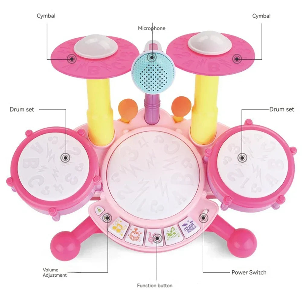BeatBuddies Mini Musicians Drum Set