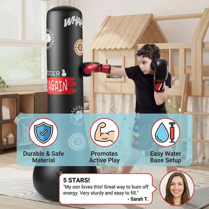 BounceBox Inflatable Kids Punch Bag