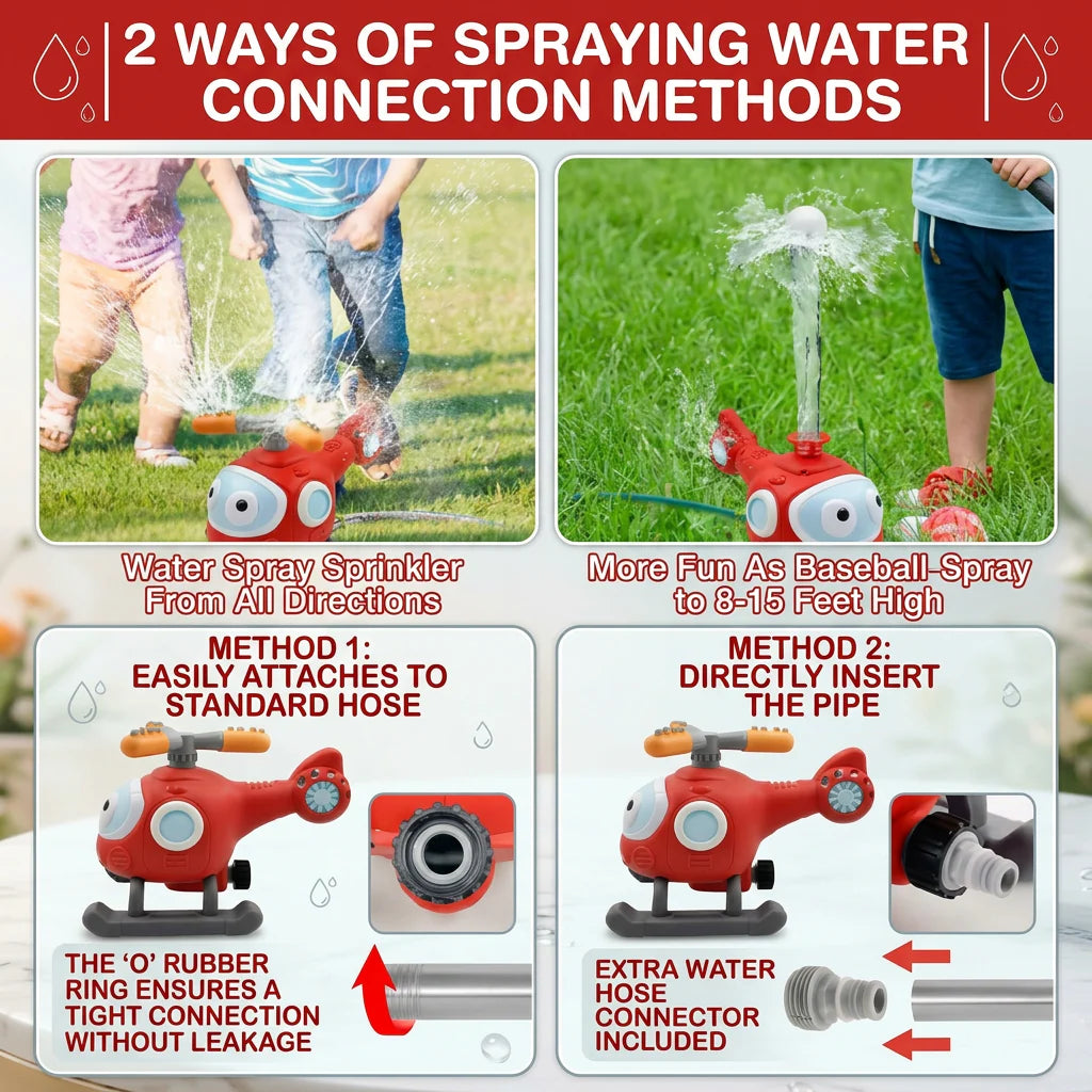 SplashHit Baseball Sprinkler