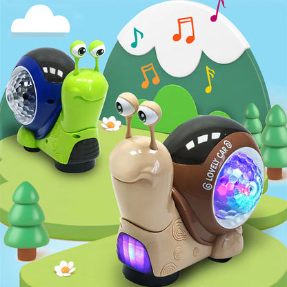 GlowSnail Musical Crawl-Along Toy