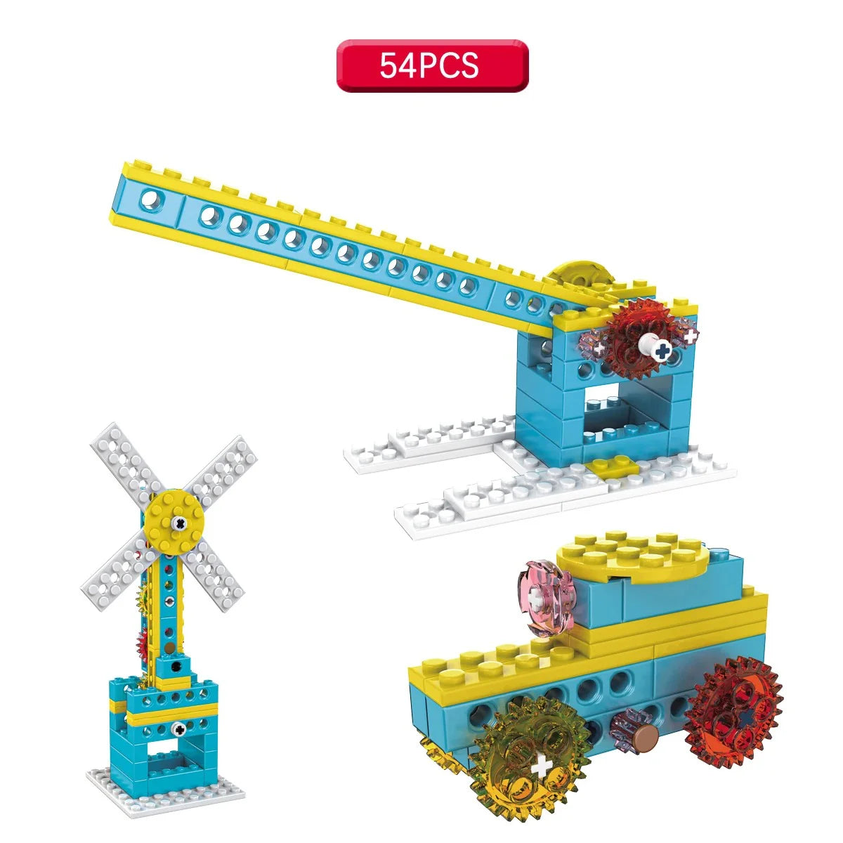 TechBuild 3-in-1 Engineering Blocks Set