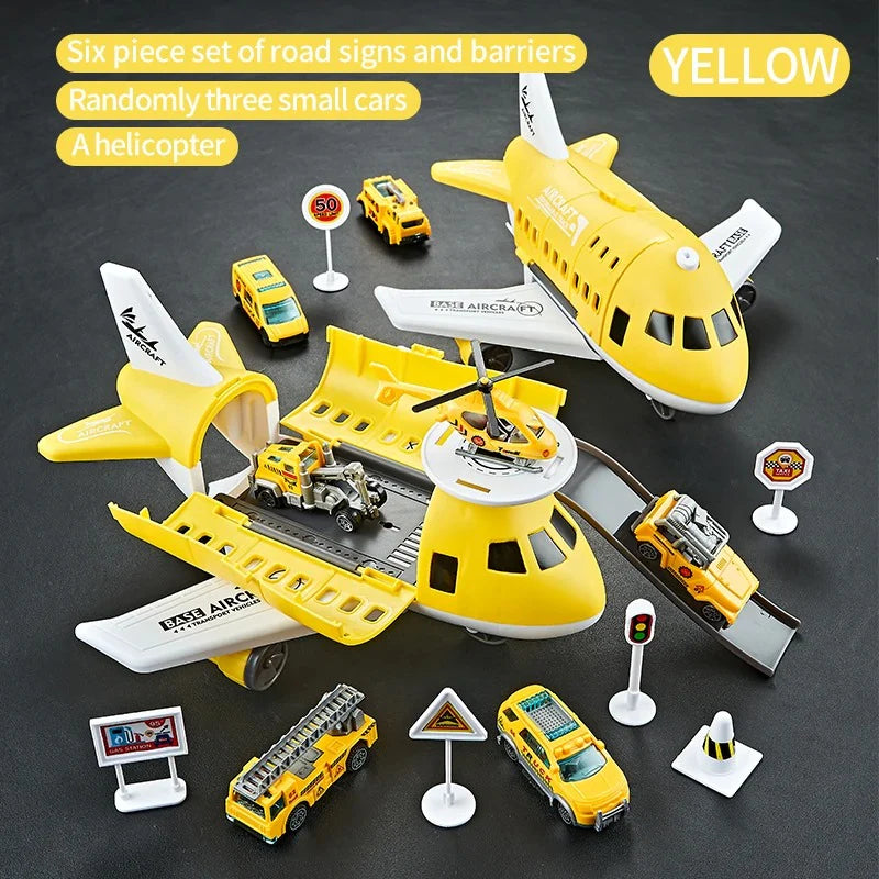 SkyFleet Transport Hub Play Set