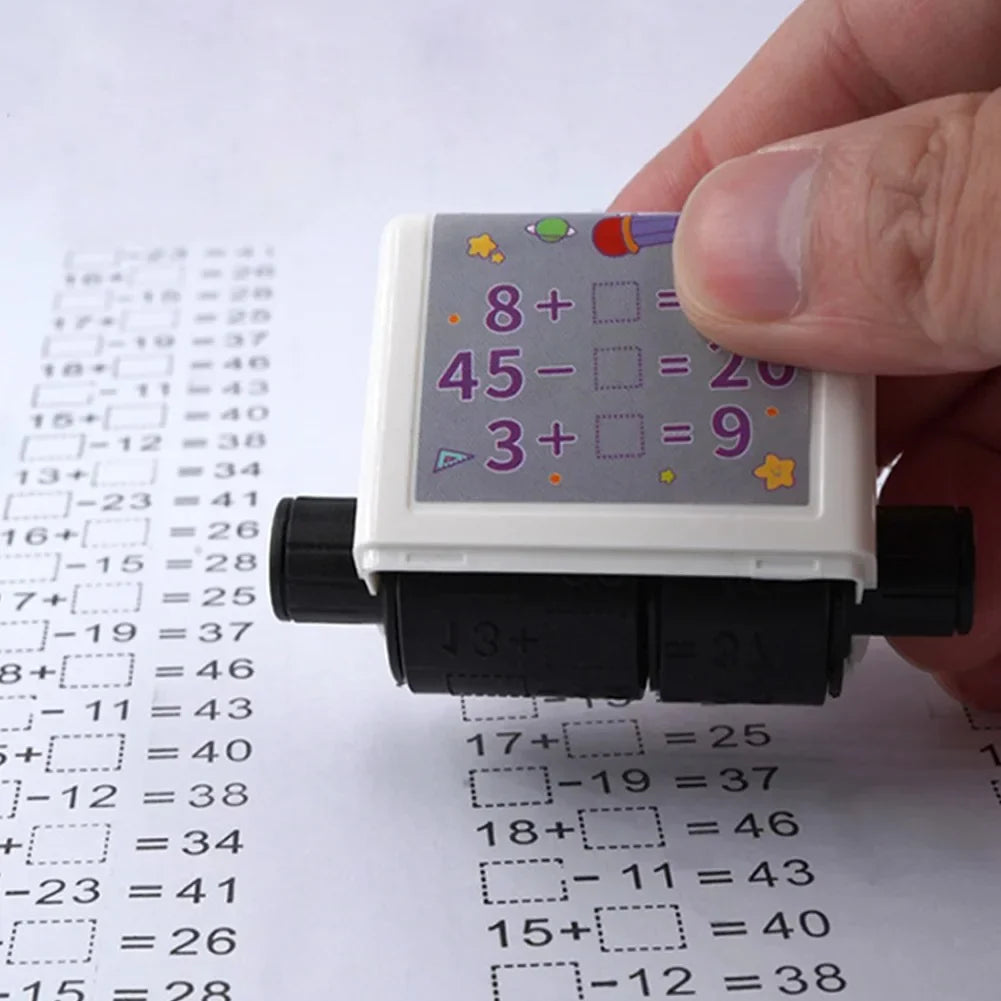 MathMaster Stamp & Roll Learning Toy