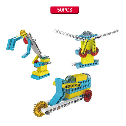 TechBuild 3-in-1 Engineering Blocks Set