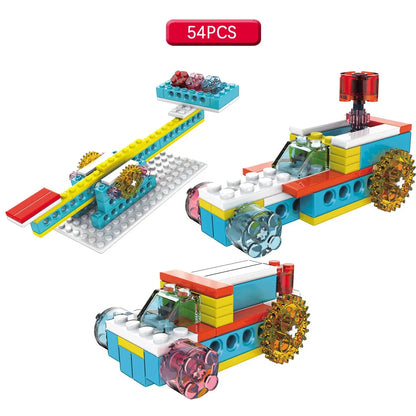 TechBuild 3-in-1 Engineering Blocks Set