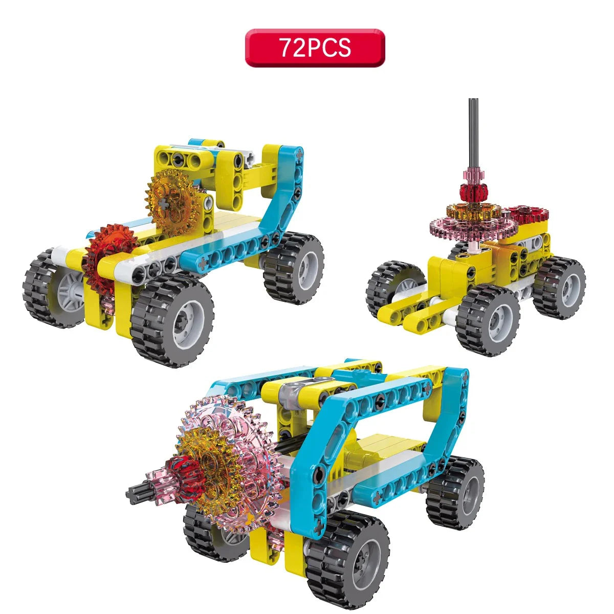 TechBuild 3-in-1 Engineering Blocks Set