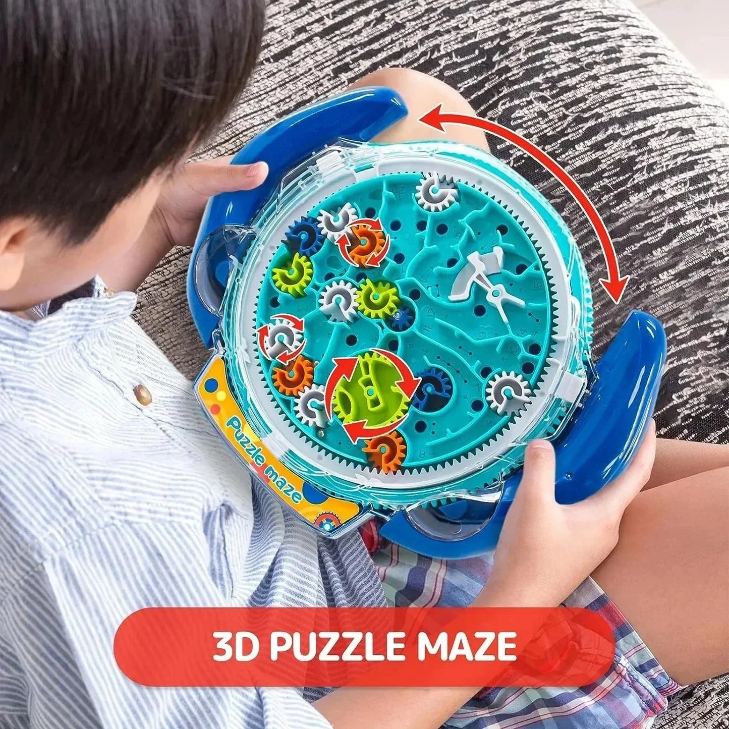3D Ball Maze Wheel