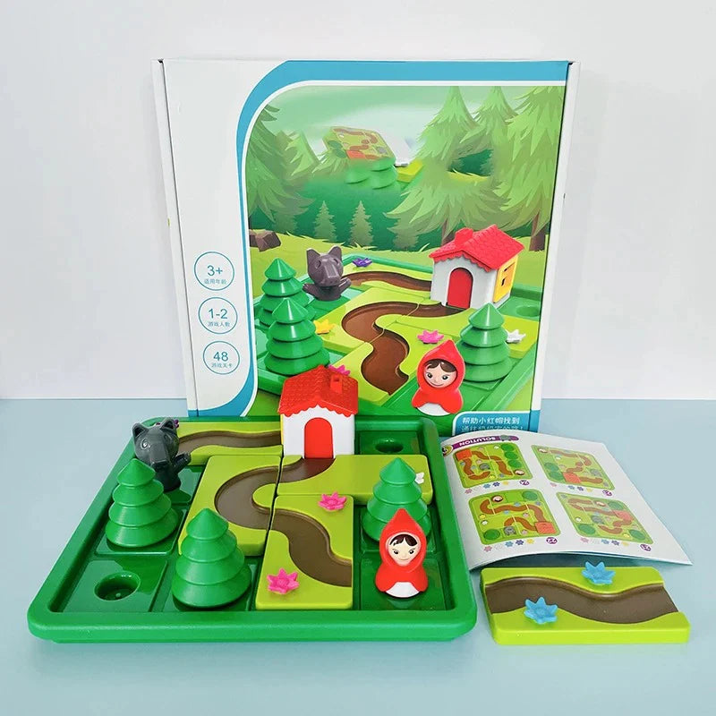 Little Red Riding Hood Puzzle & Skill Game