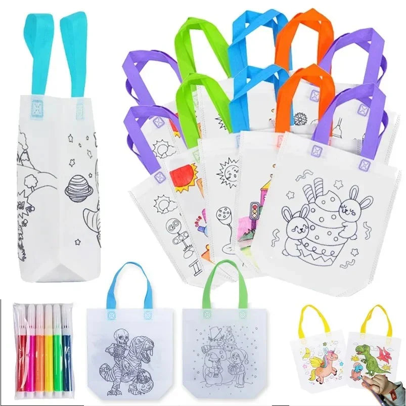 Creative Canvas Bag Paint Set
