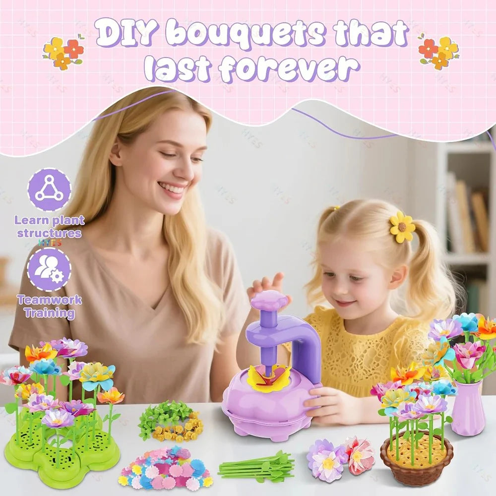 DIY Flower Craft Kit – Creative Floral Bouquet Making Set