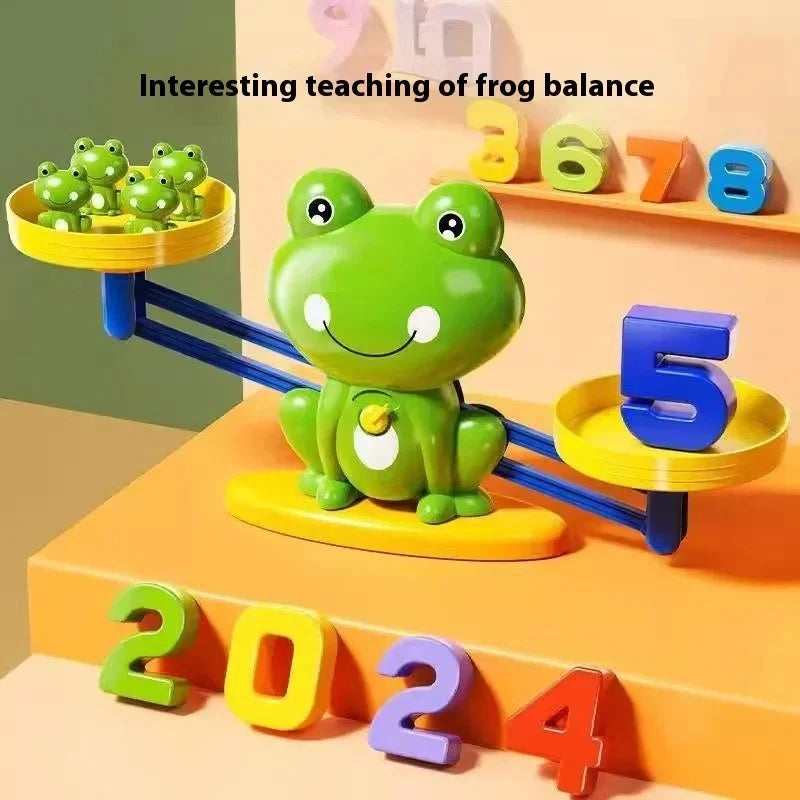 Frog Balance Math Game