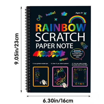 RainbowLite Scratch Art Pack