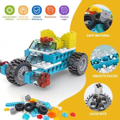 TechBuild 3-in-1 Engineering Blocks Set