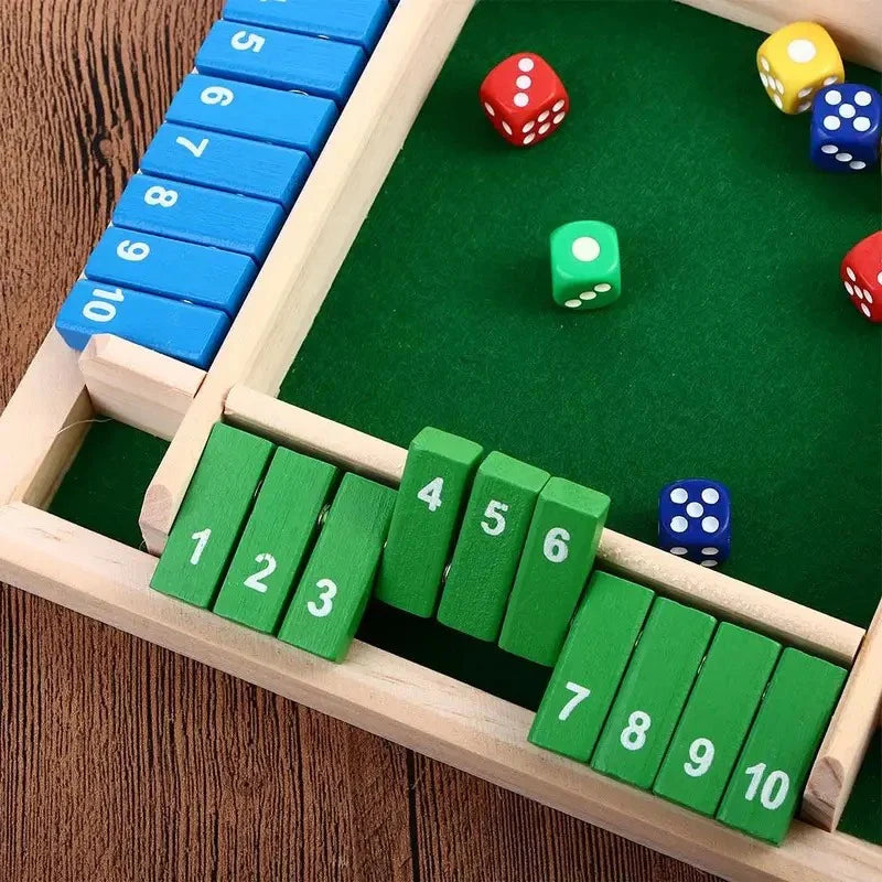 Shut the Box – Family Play Edition (4-Player)
