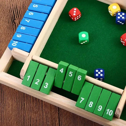 Shut the Box – Family Play Edition (4-Player)