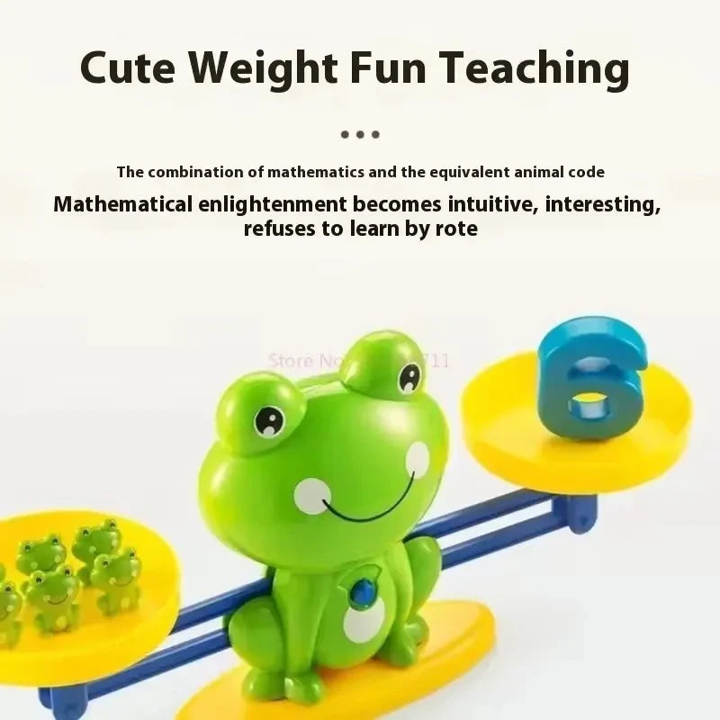 Frog Balance Math Game