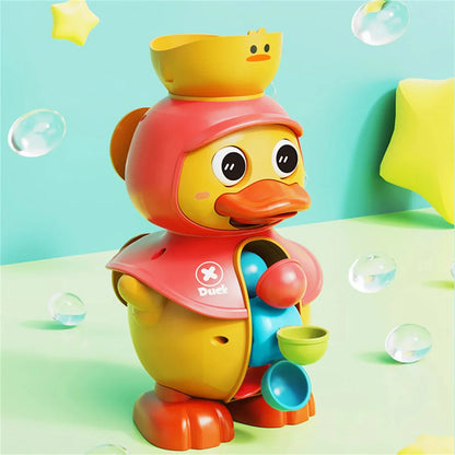 SplashSpin Bath Duck & Water Wheel