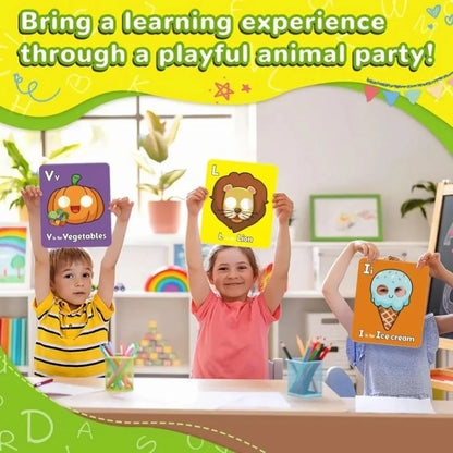 Wild ABC Alphabet Flashcards