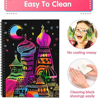 RainbowLite Scratch Art Pack