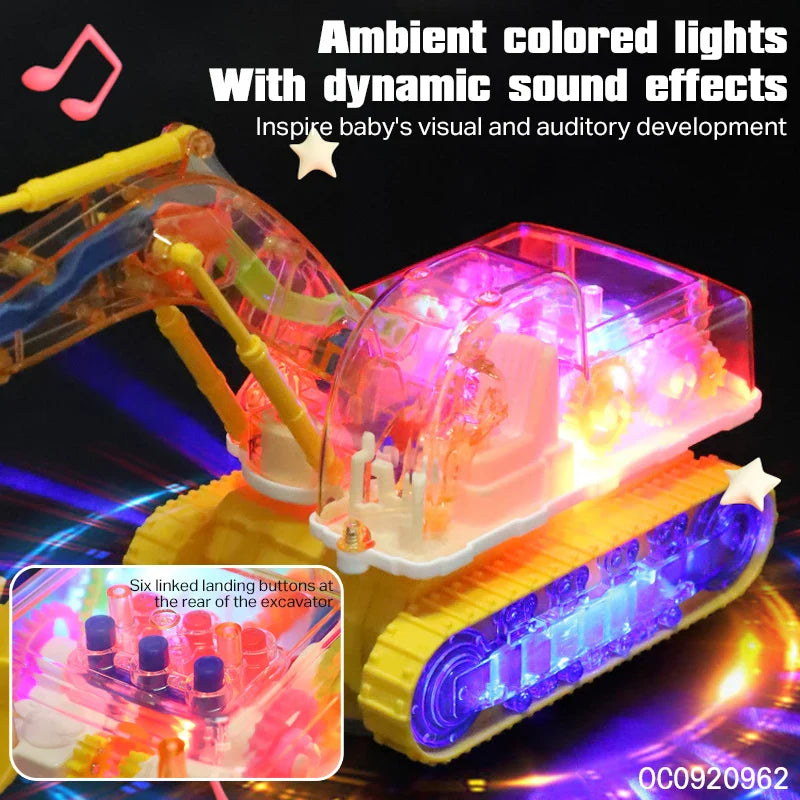 GlowyDigger Musical Excavator