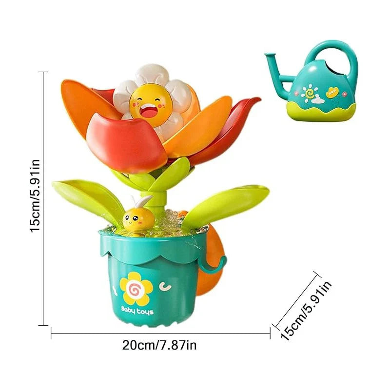 Flower Fun Bath Toy with Watering Can