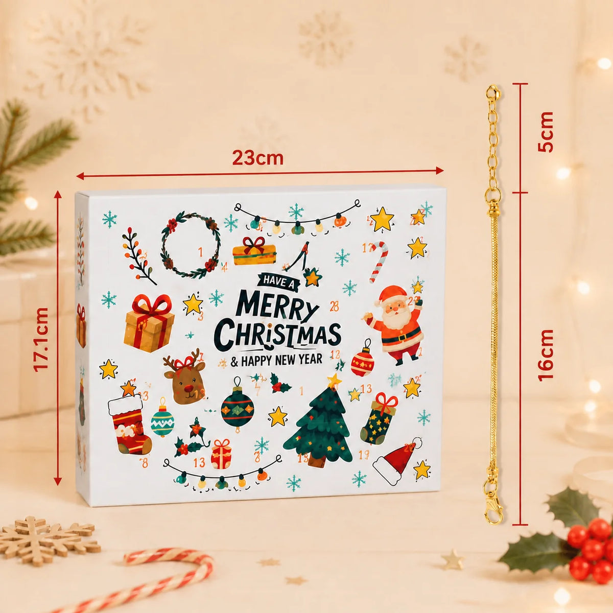Christmas Bracelet Advent Calendar