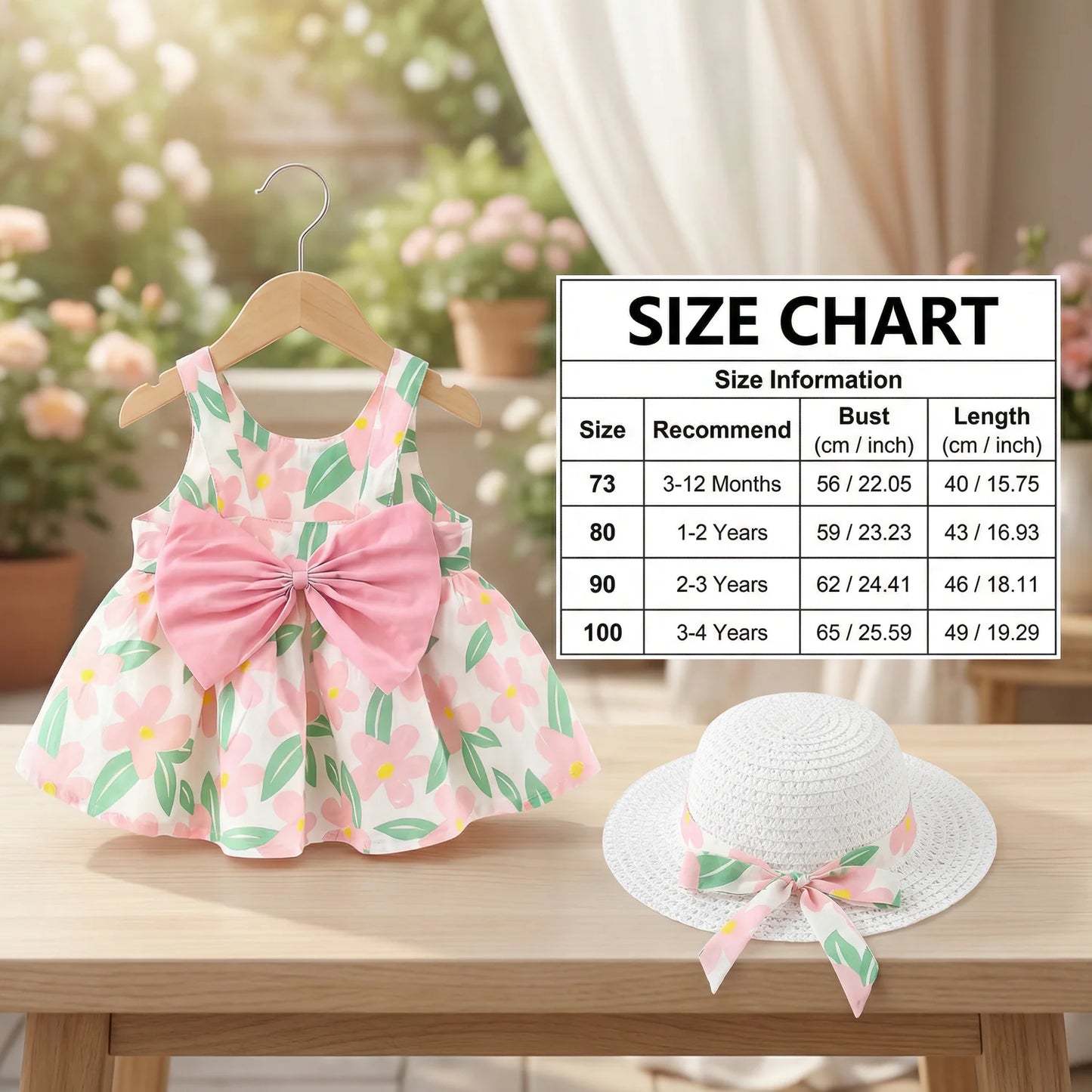 SunnyBloom Dress Set