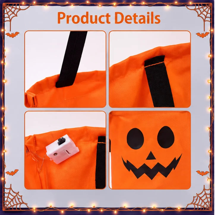 Light-Up Halloween Treat Bag