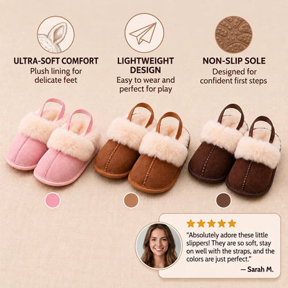 Fluffy Baby & Toddler Slippers