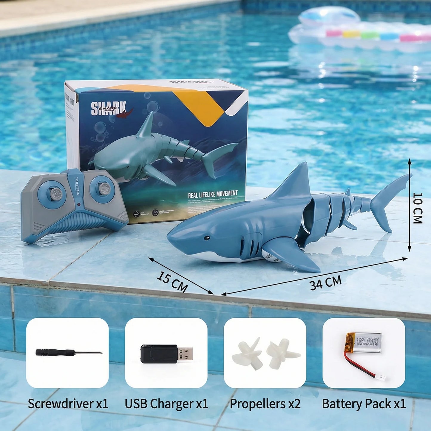 AquaShark RC Toy