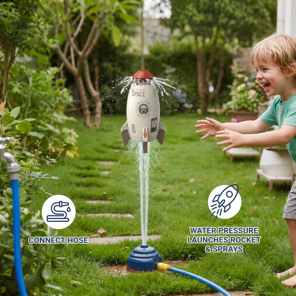 Rocket Water Sprinkler