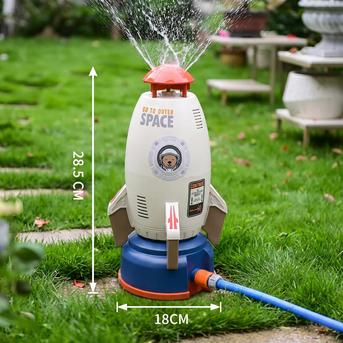 Rocket Water Sprinkler