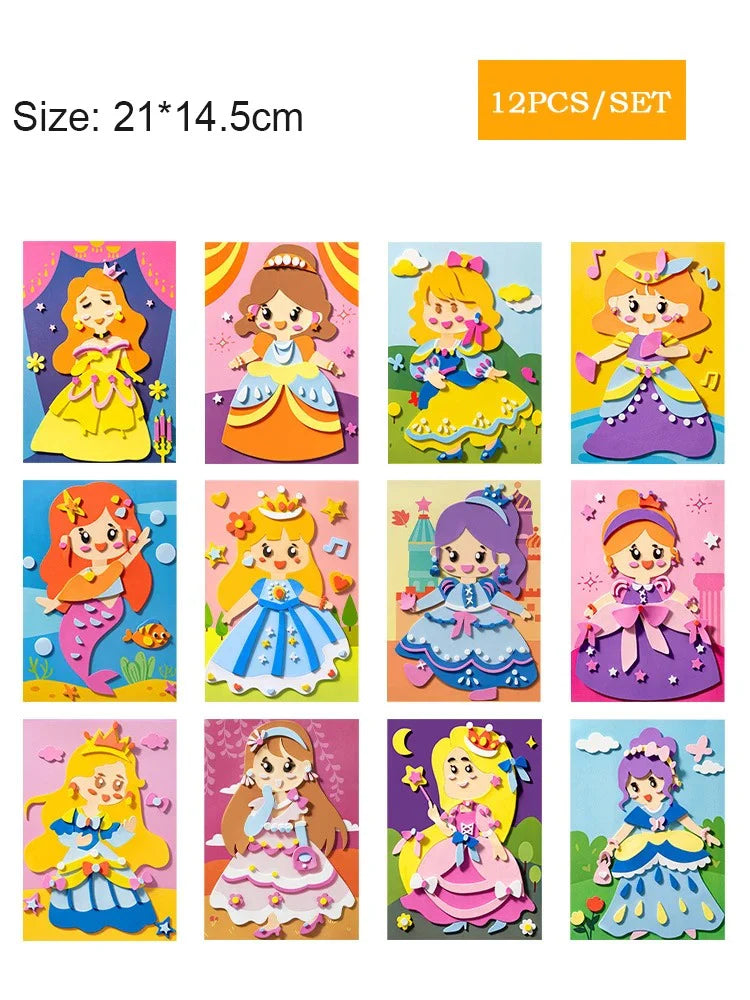 Creative Sticker Craft Set