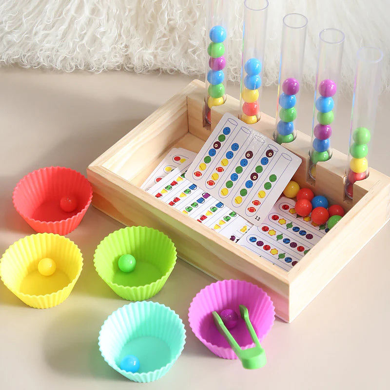 Test Tube Colours & Numbers Learning Set