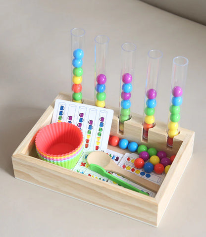 Test Tube Colours & Numbers Learning Set