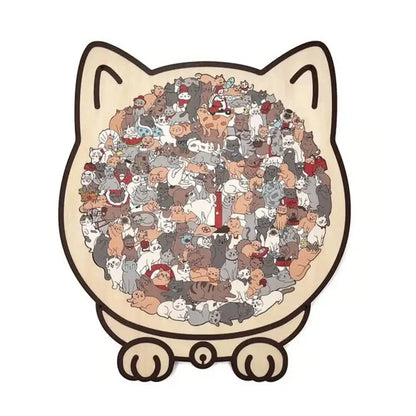 WhiskerWoods Cat Puzzle