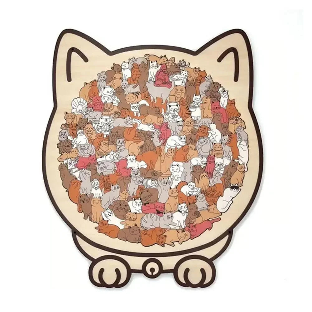 WhiskerWoods Cat Puzzle