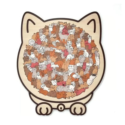 WhiskerWoods Cat Puzzle