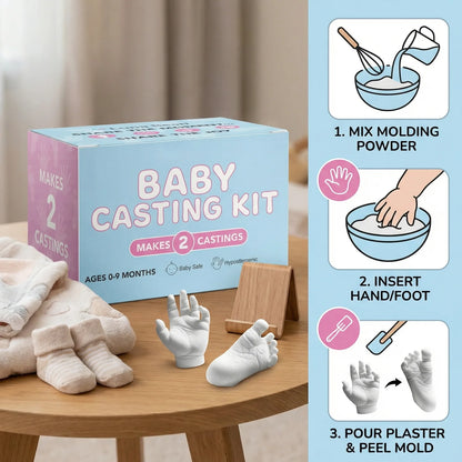 LittlePrints Baby Hand & Footprint Keepsake Kit