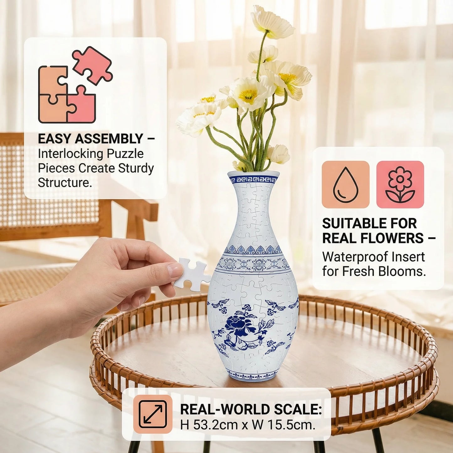 Artisan-Curve 3D-Vase