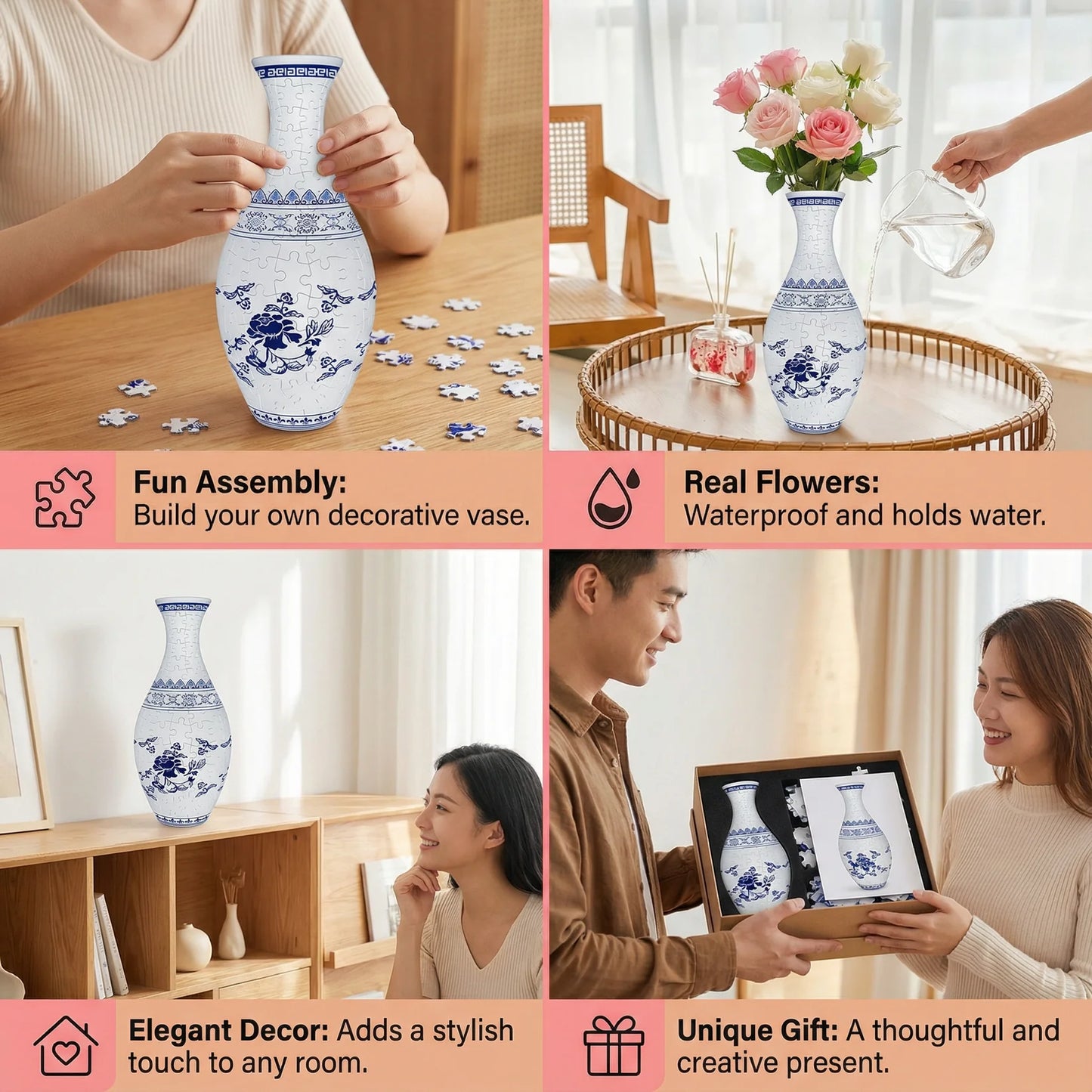 Artisan-Curve 3D-Vase