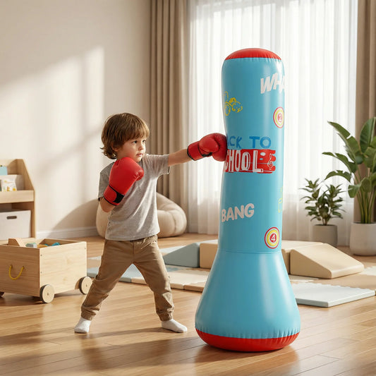 Rebound-Hero Inflatable Punch-Bag