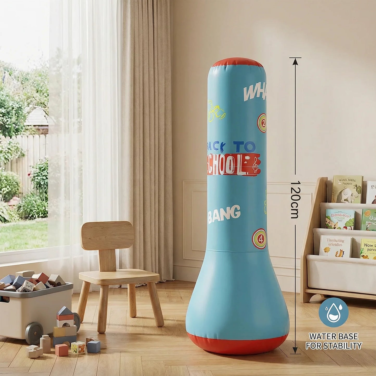 BounceBox Inflatable Kids Punch Bag